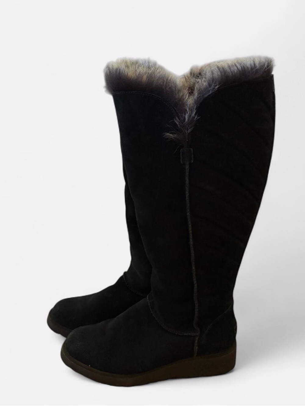 tall UGG fleece lined boots